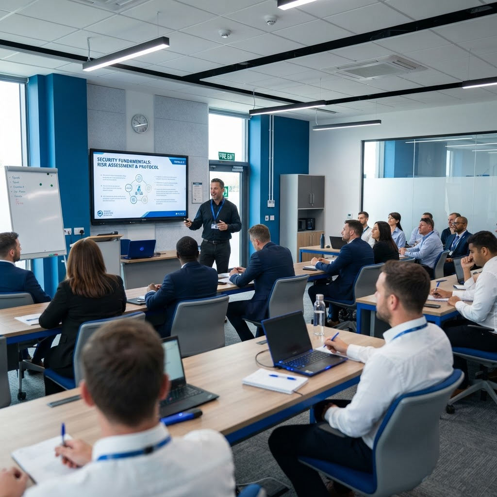 Aula de formación profesional en seguridad